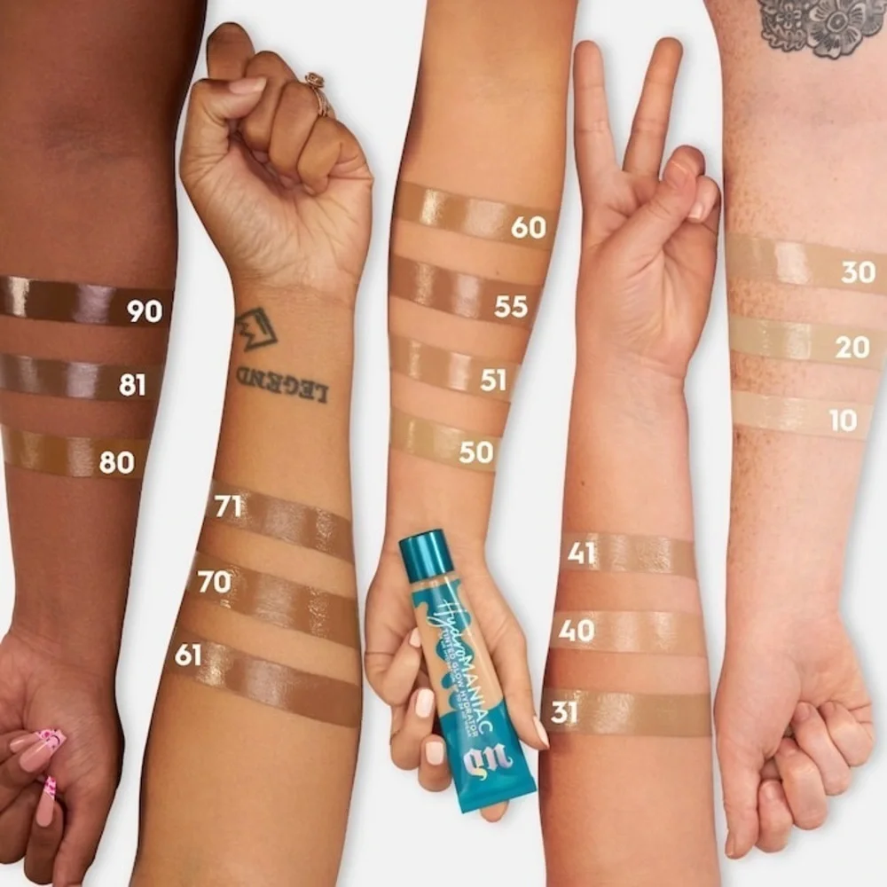 Urban Decay Hydromaniac Glowy Tinted Hydrator Foundation 90 ultra-deep neutral